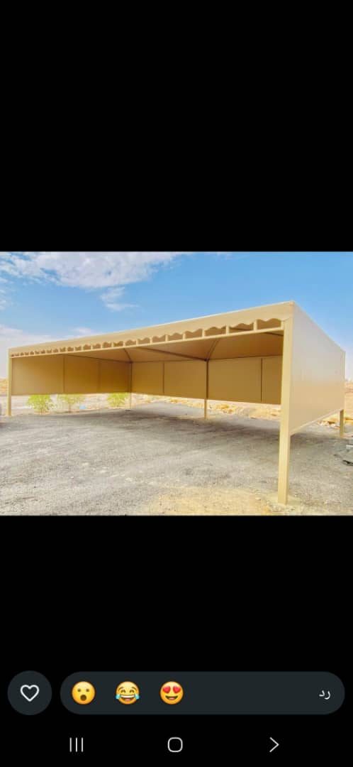 من تنفيذ الريادة للمظلات والديكورات في الرياض